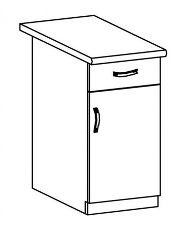 Picture of Кухонный шкафчик LINEA D40S1