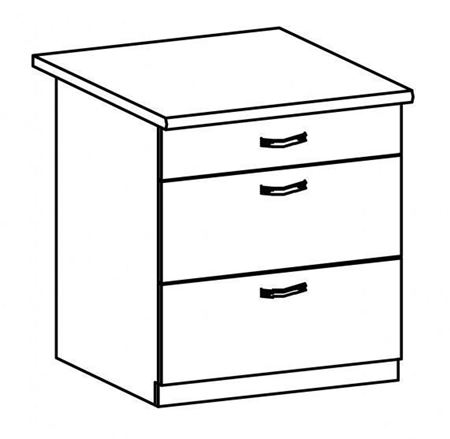 Picture of Кухонный шкафчик LINEA D80S3