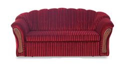 Изображение Раскладной кожаный диван EWA 3R