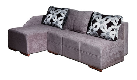 Attēls  Ādas stūra dīvāns ANTOS