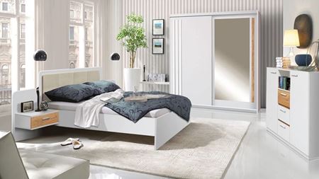 Attēls  Guļamistabas komplekts EFFECT Nr.1