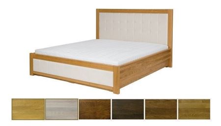 Attēls  Gulta LK214 (140 cm)(Atos/Venus Velvet)