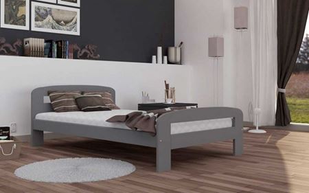 Attēls  Gulta DALLAS MDF (120 cm)(4 krāsas)