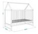 Attēls  Bērnu gultiņa ANIA (Balta)(120x60 cm)