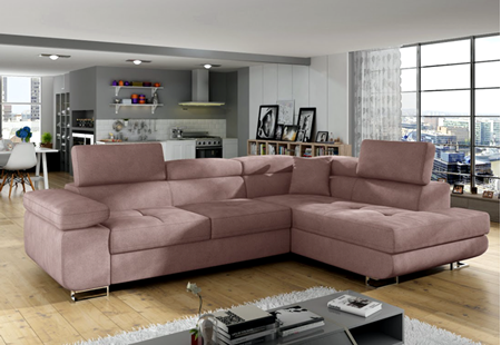 Attēls  Stūra dīvāns ANTON P (2. kategorija)