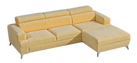 Attēls  Ādas stūra dīvāns PRIMO