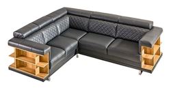 Attēls  Ādas stūra dīvāns ROYS