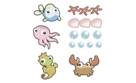 Attēls  Uzlīmes ZWIERZĘTA MORSKIE AZ-DE-478