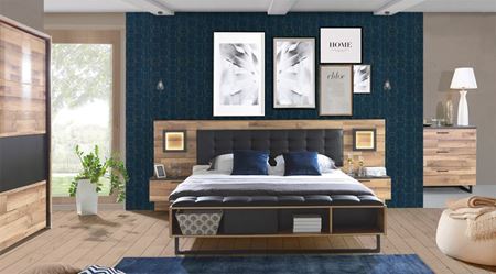 Attēls  Guļamistabas komplekts JAKOBINA Nr. 1