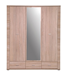 Attēls  Skapis ar spoguli GRESS 3D3S