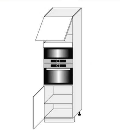 Picture of Шкаф для встраеваемой бытовой техники AMARO D14/RU/60/207
