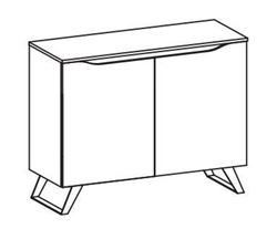 Attēls  Kumode MALAGA MA-K2