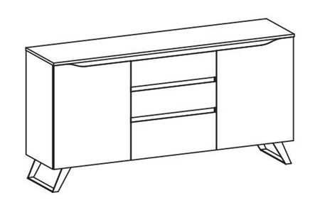 Picture of Комод MALAGA MA-K3sz