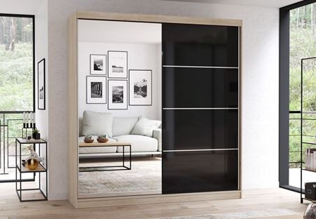 Attēls  Skapis MULTI MU 31 (203 cm)(4 krāsas)